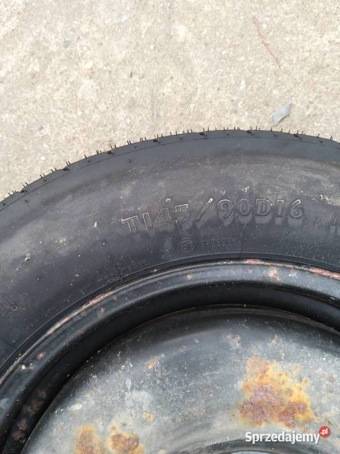 KOŁO DOJAZDOWE CHRYSLER TOWNCOUNTRYDODGE CARAVA Rozmiar 16" Kawnice