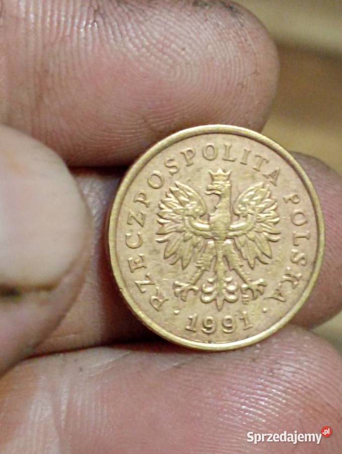 Sprzedam monete 5 groszy 1991 Numizmatyka