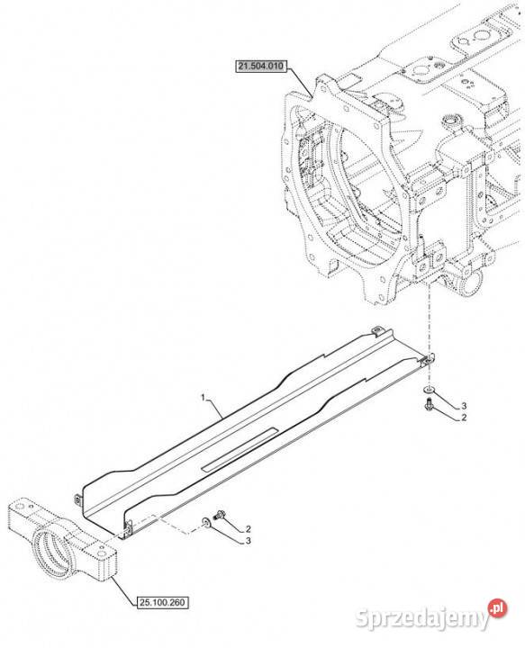 Holland T6070 Osłona 87544465 Jastrzębniki