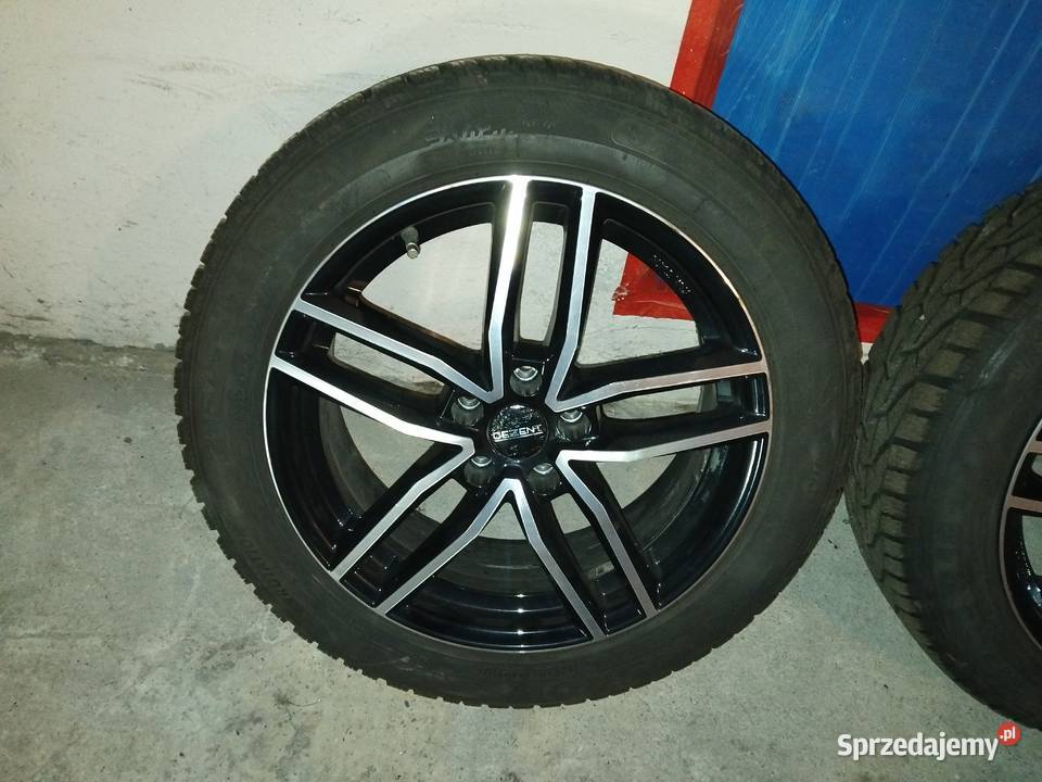 Felgi aluminiowe Dezent 18 z oponami zimowymi dolnośląskie Świdnica