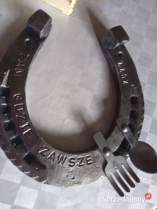 Prezent Podkowa Ślubna okolicznościowa kuta na Nowy Sącz