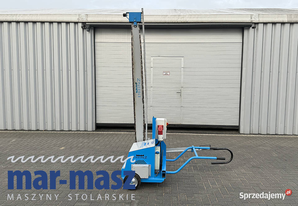 Piła łańcuchowa do kapowania pakietów i drewna pomorskie