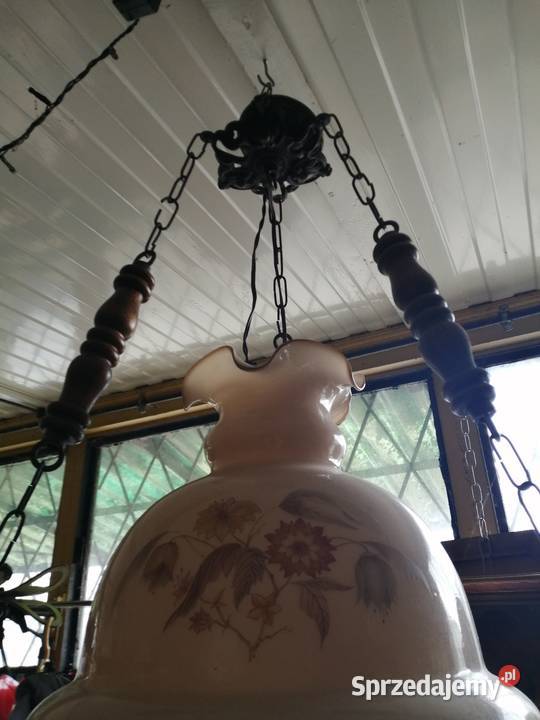Lampa holenderska z amorkiem Nowy Żmigród