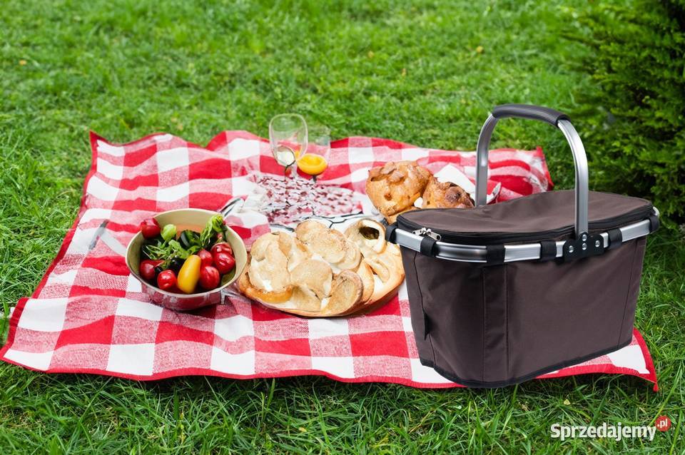 SKŁADANY KOSZYK TERMICZNY PIKNIKOWY NA ZAKUPY Poznań