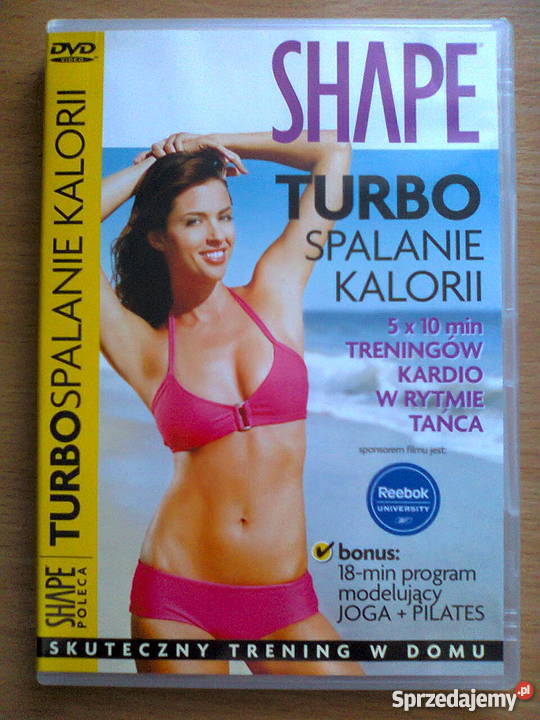 Ćwiczenia odchudzające DVD SHAPE Turbo spalanie kalorii