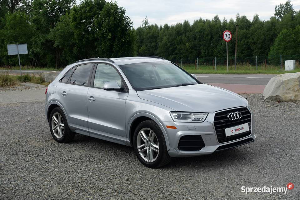 AUDI Q3 20TFSI 200 QUATTRO 4X4 SKÓRA AUTOMAT światła LED Buczkowice