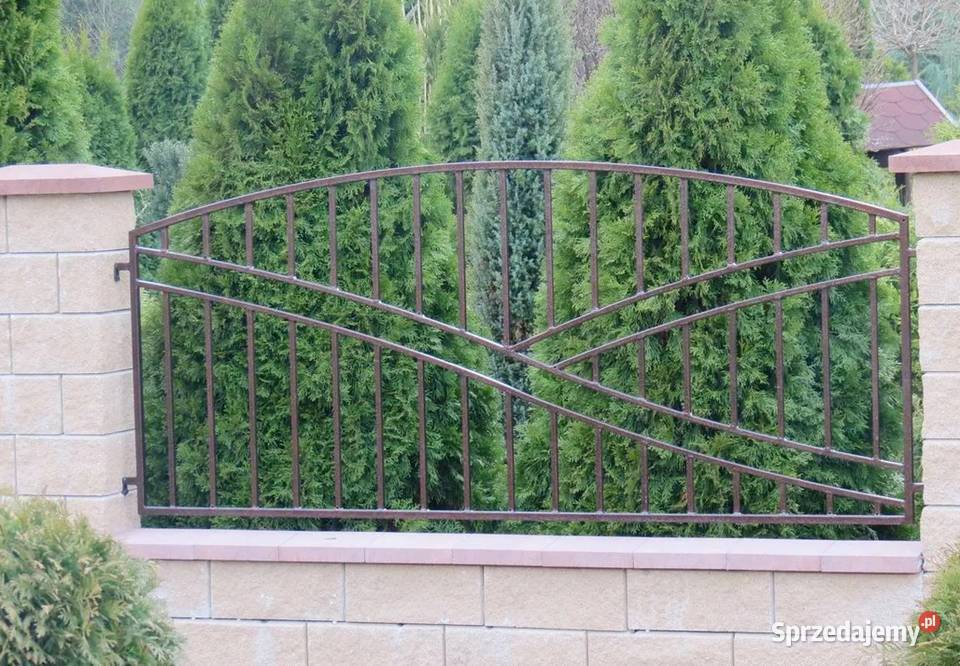 Przęsło ogrodzeniowe metalowe D15 ockolor Przęsła Gorlice