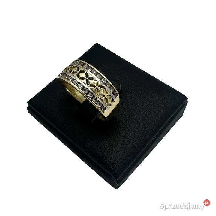 Złoty Pierścionek pr 585 504g R21 Elbląg