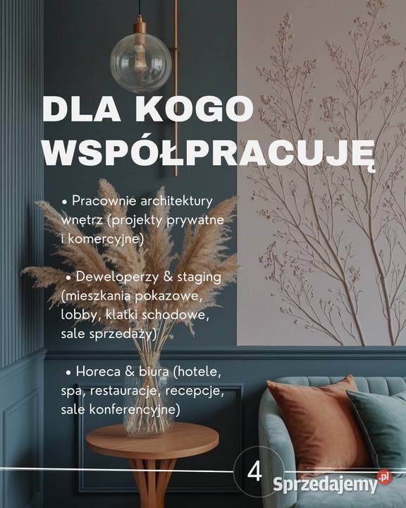 Efekt WOW na ścianie relief malowidło Kraków