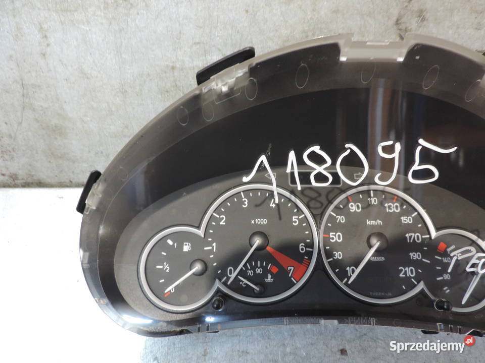 LICZNIK PEUGEOT 206 14 9656696680 osobowe Liczniki i zegary małopolskie Nowy Sącz