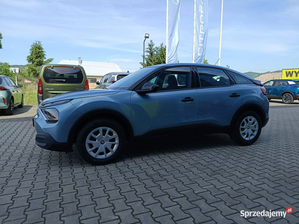 Citroen C4 12 100 niski przebieg serwis III 2020 czujnik zmierzchu Nowy Sącz