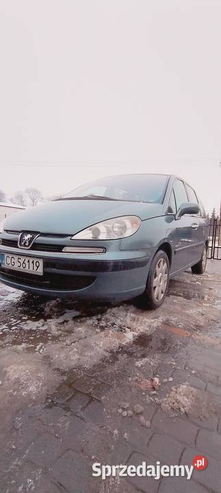 Peugeot 807 klimatyzacja Wąbrzeźno sprzedam