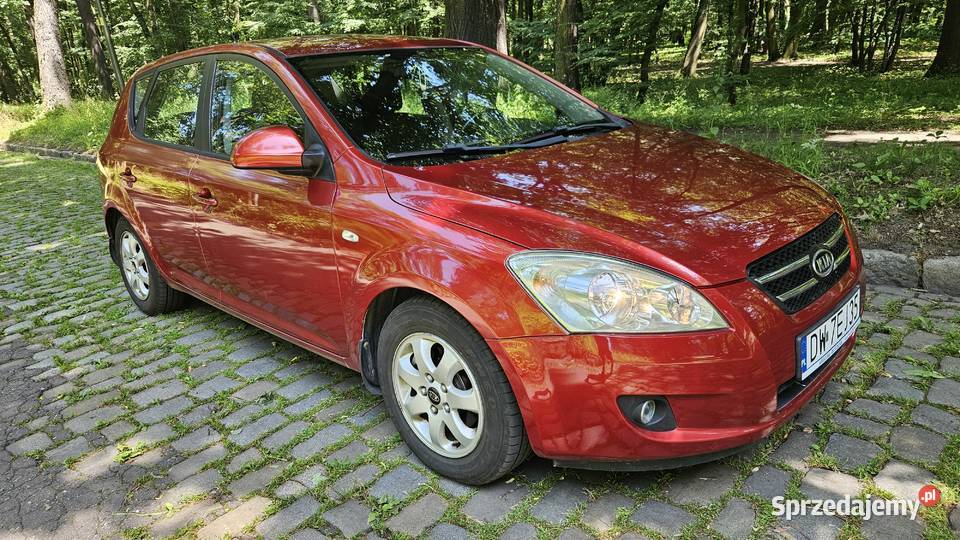 Kia Ceed 2007 16 benzyna 122 salonowy zadbany nieuszkodzony dolnośląskie Wrocław
