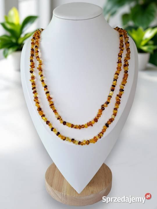 Korale BURSZTYN bałtycki baroczek polerowany Warszawa sprzedam