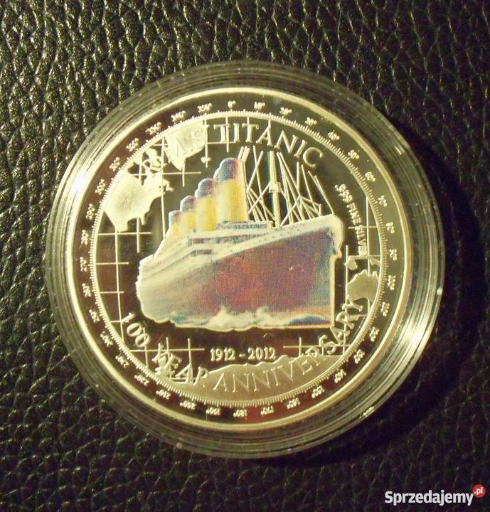TUVALU TITANIC 2012 Fine Silver 999 Numizmatyka Kraków