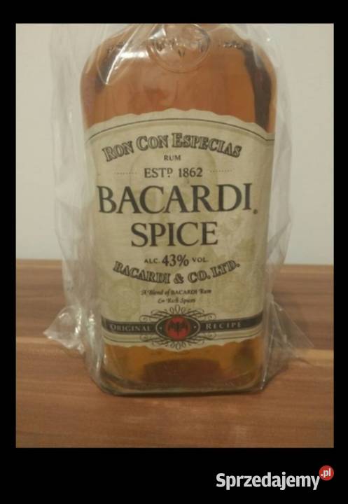 Bacardi spice butelka dolnośląskie Bolesławiec