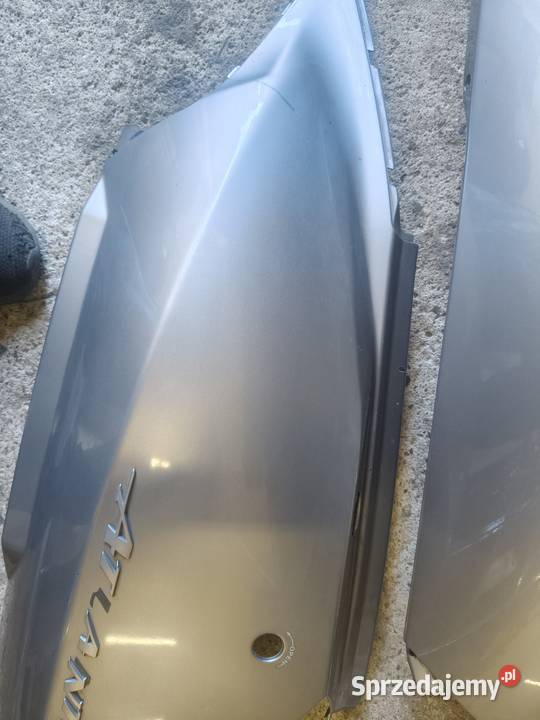 Aprilia Atlantic 125 boczki tył komplet Plastiki Dębica