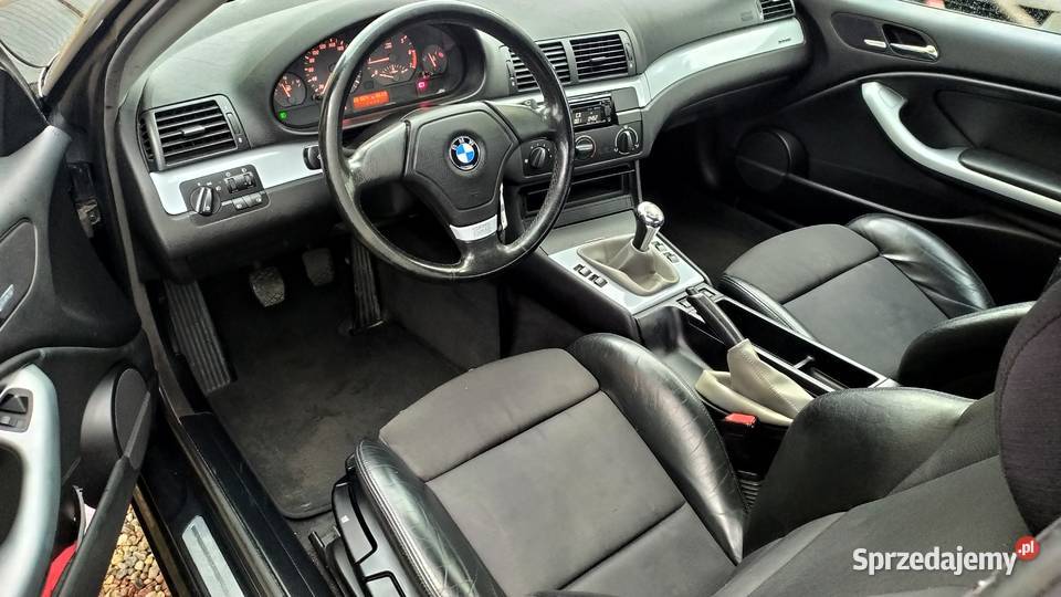BMW e46 2000r Coupe Sportsitze Czarna Ringi 1900cm3 Seria 3 Toruń