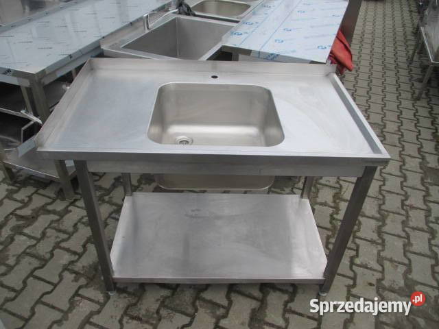 Zlew Gastronomiczny 1 Komorowy Z Półką 1207085 Biznes i Przemysł Ostrów Wielkopolski