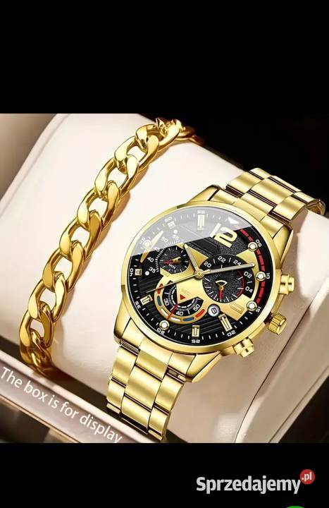 Zegarek z mechanizmem kwarcowym