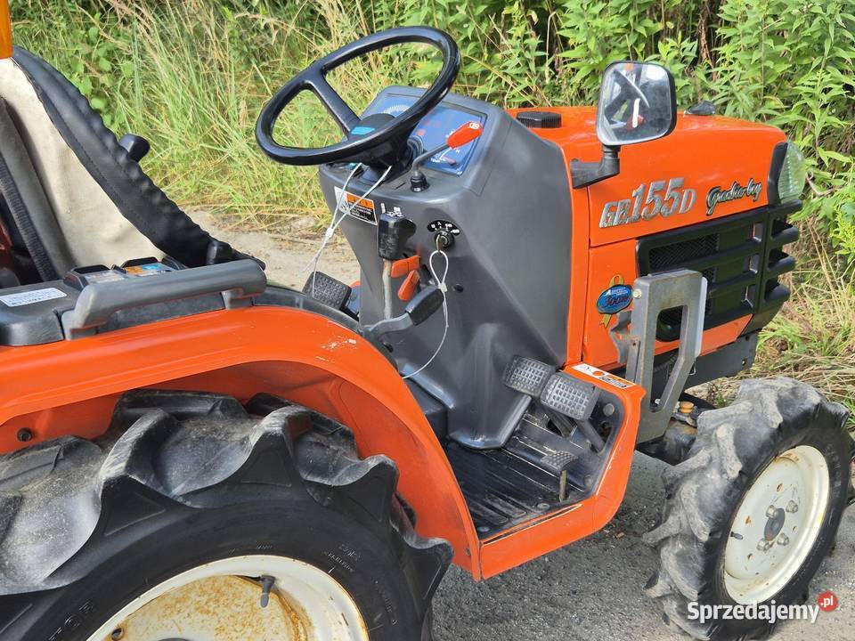 Traktorek traktor KUBOTA GB155D 15 44 Skrzynia biegów Manualna Małuszyn