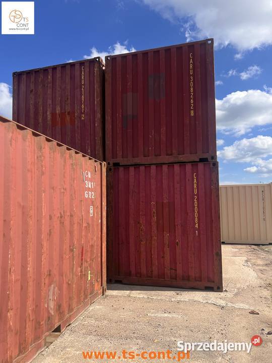 Kontener morski magazynowy budowlany 20 DV 6m CW wielkopolskie Piła