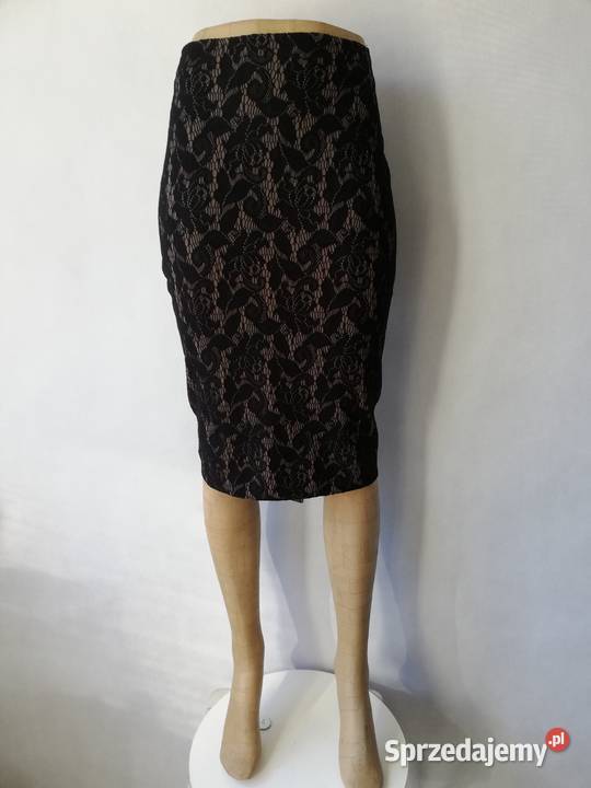spódnica ala koronka 48 brązowy/beżowy Lublin