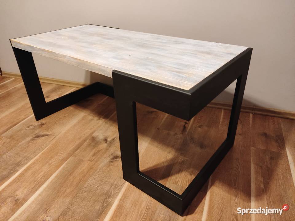 Stolik kawowy sosnowy drewniany OLLMEBEL Stoliki kawowe i ławy Ostrołęka