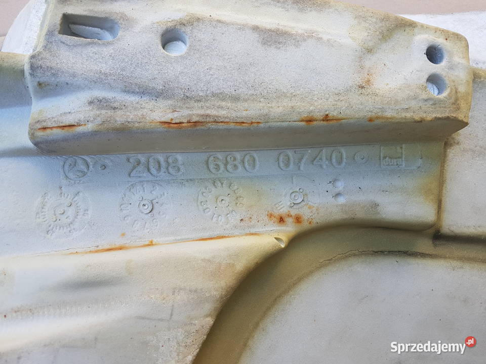 czarna wykładzina kierowcy Mercedes W208 CLK