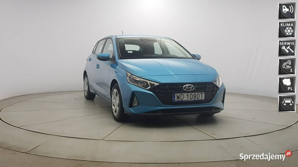 Hyundai i20 12 Pure Z Polskiego Salonu Faktura kurtyny powietrzne Warszawa