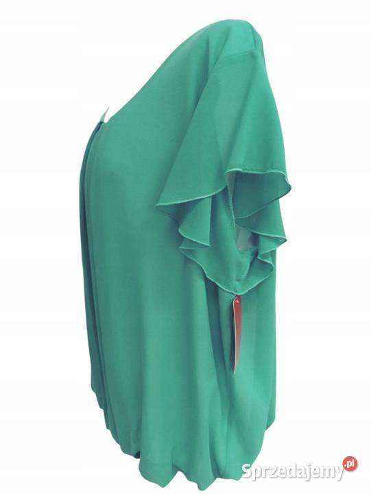 KLASYCZNA BLUZKA SZYFONOWA ROZMIAR PLUS SIZE