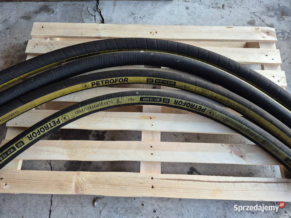 Wąż paliwowy hydrauliczny Hansaflex 10 Bar Obłotne