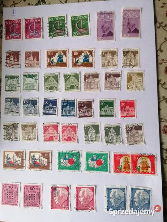 Znaczki i klaser cześć cała Europa rozne motywy Warszawa