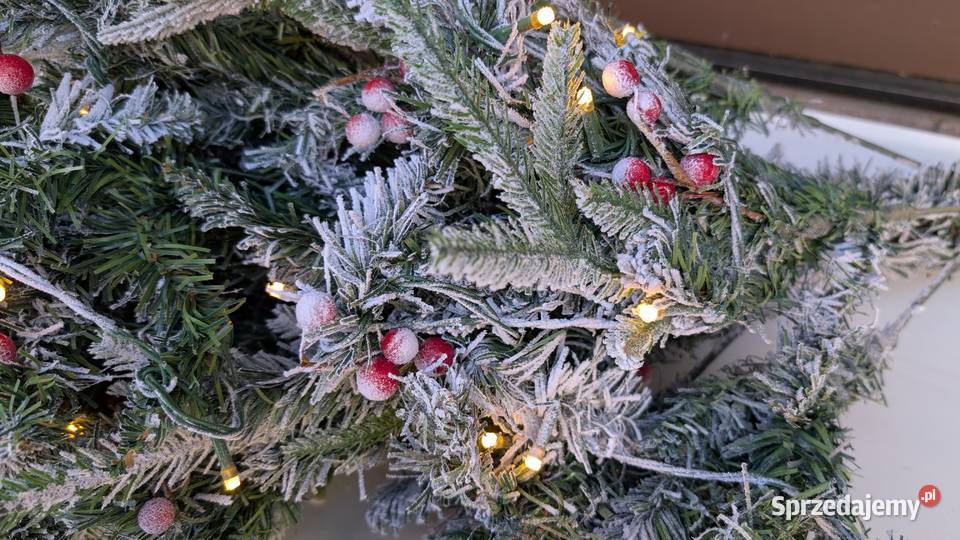 Choinka sztuczna Dewur 150 ozdoby oświetlenie małopolskie Jadowniki