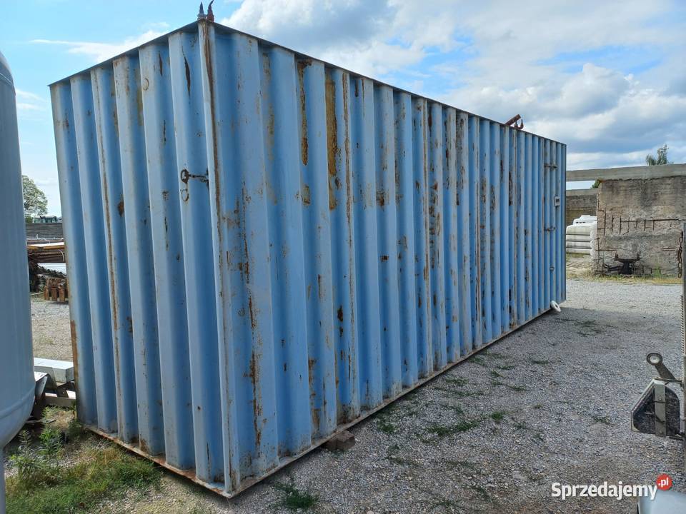 Kontener Zbiornik Stalowy na Ciecz Olej Płyny Bzinica Nowa sprzedam