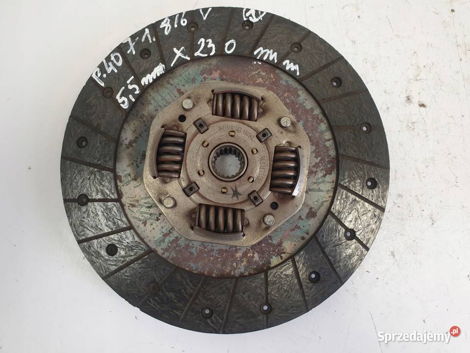 Peugeot 407 18 16V DOCISK TARCZA sprzęgło Chełm