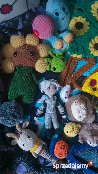 Szyfrowane breloczki pluszaki i torebki