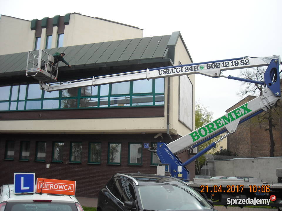 prace wysokościowe alpinista mycie malowanie Gorzów Wielkopolski