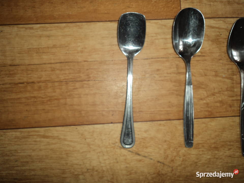 Łyżeczki szufelki do cukru używane w PRLu Pozostałe Nowy Sącz