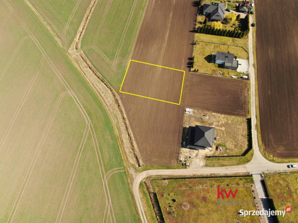 Działka 1294m2 Cieszyce