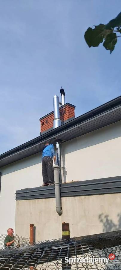 Komin izolowany nierdzewny