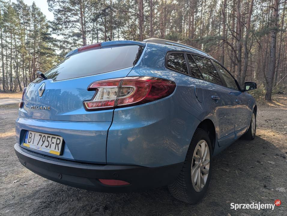 Renault Megane 3 grandtour 12 115 2015 elektryczne szyby podlaskie Białystok sprzedam