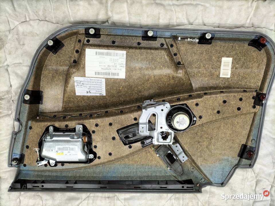 Tapicerka drzwi kierowcy BMW E60 E61Kolor GRAU śląskie Poręba