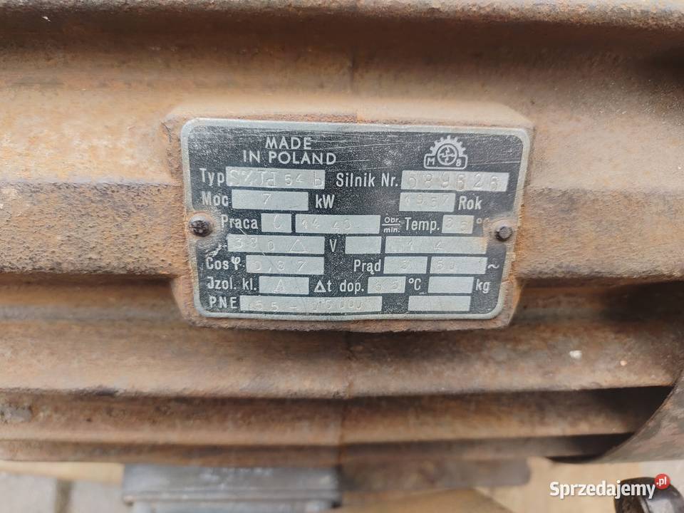 Silnik elektryczny trójfazowy 7kW