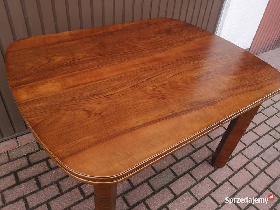 Stół ARTDECO Orzech Zgrabny Antyk Stary Swarzędz sprzedam