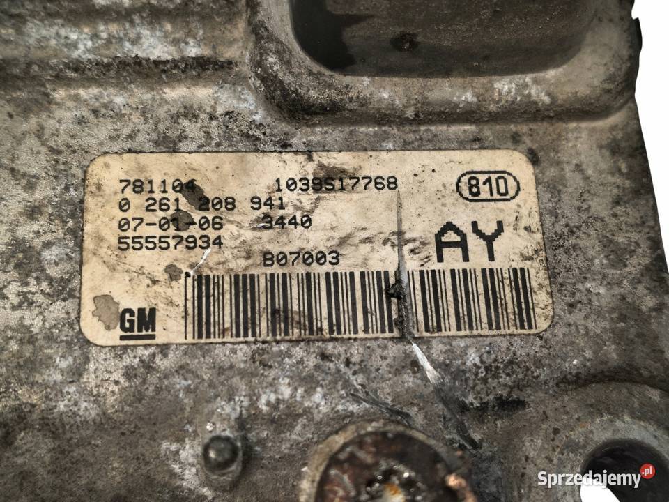STEROWNIK SILNIKA ECU OPEL ASTRA H CORSA D Chełm