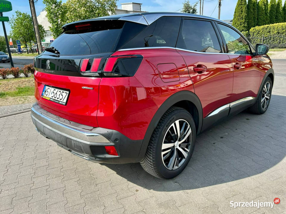 Peugeot 3008 GTLine II 2016 nieuszkodzony mazowieckie Siedlce
