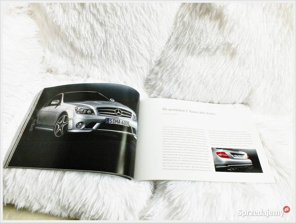 Oryginalna Książka Album Mercedes CKlasa 2007 Poradniki, albumy i reportaże