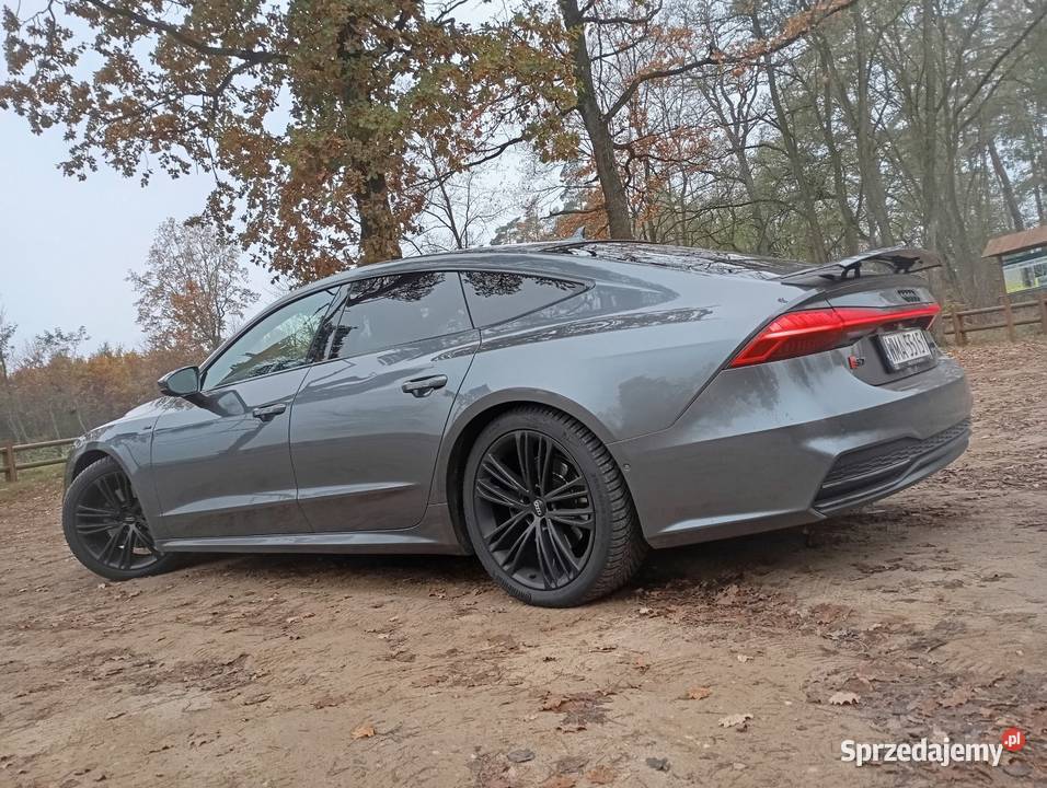 Audi A7 S7 50TDI Lasery matrix pneumatyka ośka elektryczne lusterka Motoryzacja