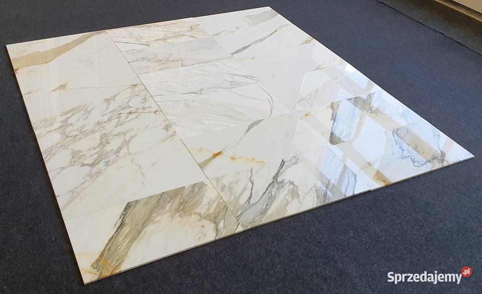 Płytki z marmuru Calacatta Gold Bianco kamień dolnośląskie Bielawa